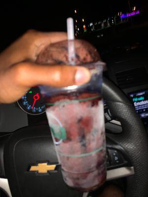 Wild Black Cherry frozen drink