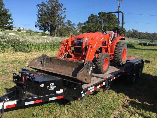 Tractor equipment