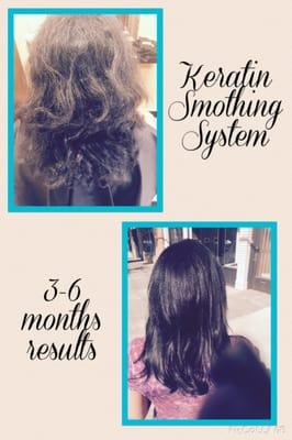 Keratin Smoothing System...Lasts 3-6+ months..reduces frizz and drying time by 70%