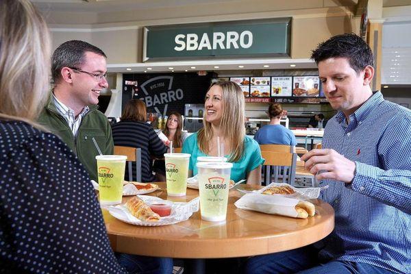 Sbarro serves the Original XL New York style pizza, stromboli, breadsticks hand-made fresh daily.