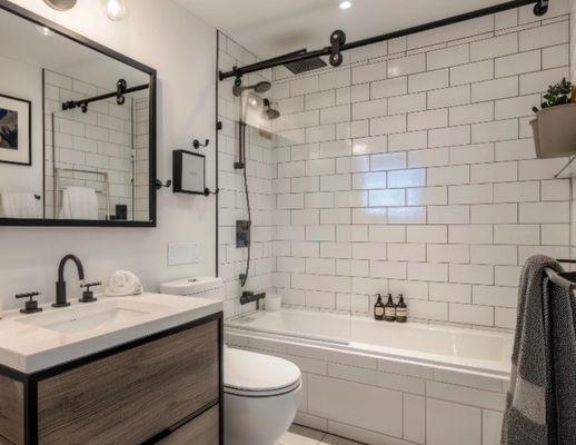 Guest bathroom complete remodel