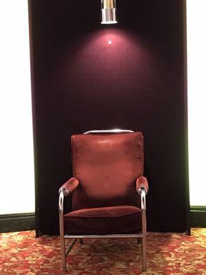 Chair in side lobby