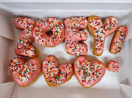 Snowflakes Donuts