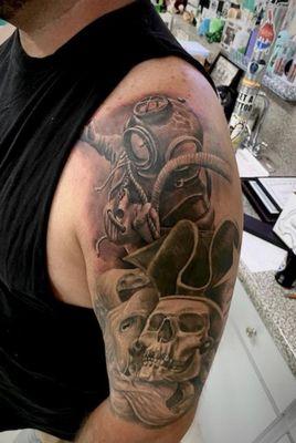 Tattoo done by artist Jerry Pipkins