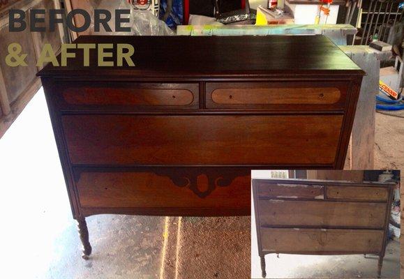 Dresser refinished