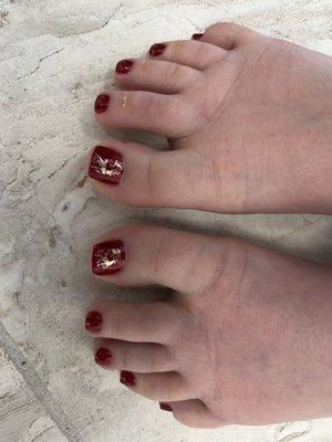 Christmas TOES!!!