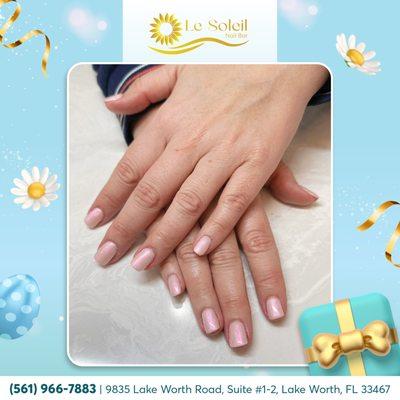 Our experienced nail artists will work with you to create a design that captures your essence and enhances your natural beauty.