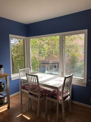 Painted Blue kitchen