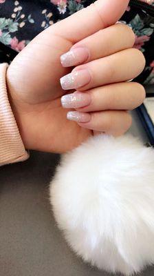 Went out for some me time and I'm in love with my nails ! Showed a picture and got exactly what i asked for.