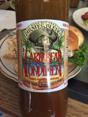 Have to try this sauce on the fish.  So yummy!  We bought a bottle to take home.