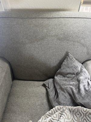 Stain on couch