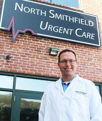 Podiatrist Dr. Jordan DeHaven now has his satelitte office in our facility!