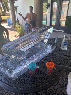 Ice luge