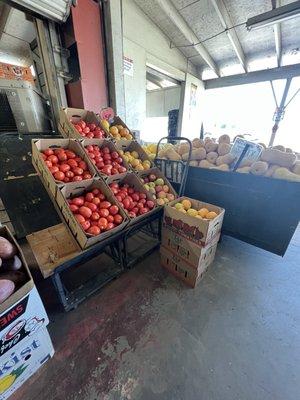 Vegetables and fruits mixed