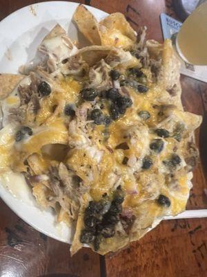 Pork nachos