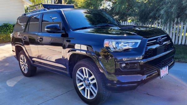 22 4Runner TRD Sport with Solar Guard Ceramic Vortex IR from Supreme Window Tint