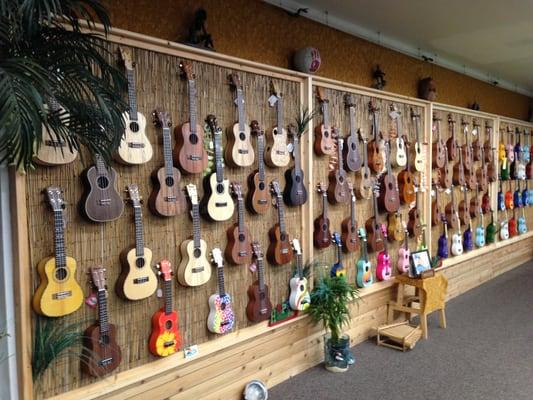 Over 80 Ukuleles is stock now