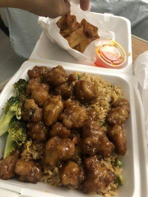 Orange Chicken Bowl