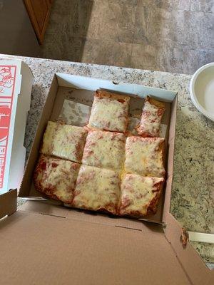 Sicilian pizza