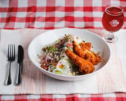 -- Buffalo Wedge Salad --