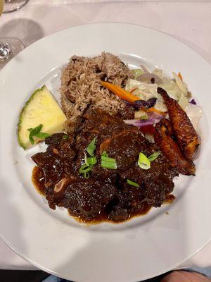 Oxtail....a must try! They even have a side portion, so you have no excuse not to!