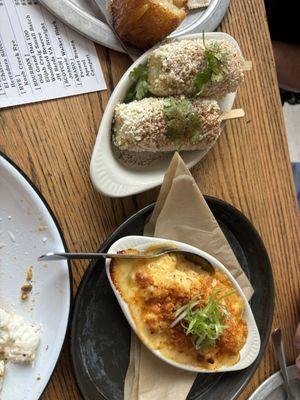 Cheesy cauliflower and corn