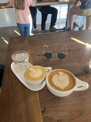 Cappuccino & Pistachio Latte