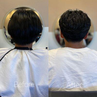 Men's hairperm by Jieun