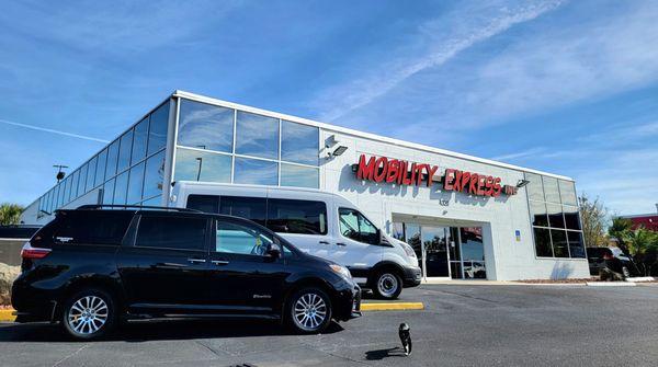 Exterior front of Mobility Express in New Port Richey.