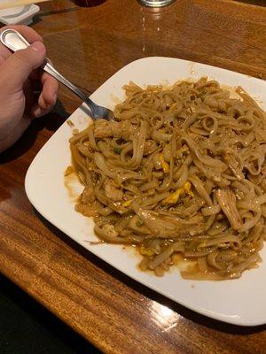 Pad Thai (without carrots and peanuts)