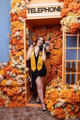 Graduation Photography Session at Petal Pix Studios! Arizona's top Floral Photography Studio!