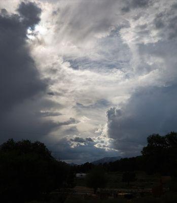 Stormy skies over the Collegiate Peaks