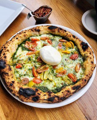 Pizza Pesto Napolitana