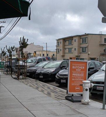 Visualizing bike racks here.