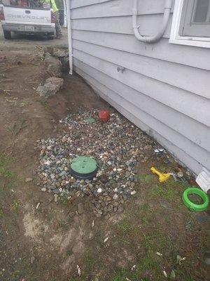 Sewer and water line access yard boxes