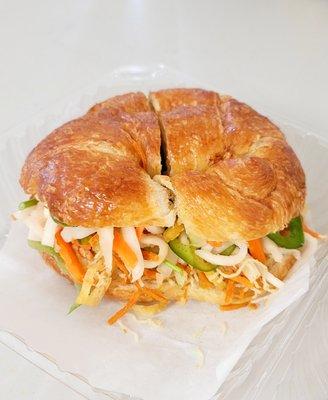 Vegetarian Croissant Vietnamese Style