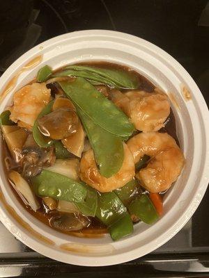 Shrimp and 86. Shrimp with Snow Peas