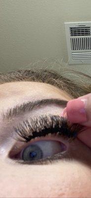 eyelash extensions