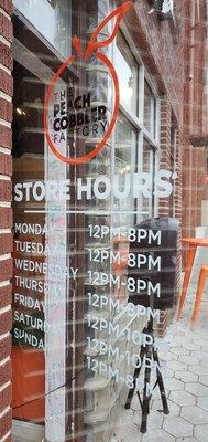 New store hours