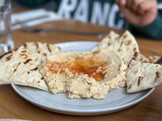 Hummus with pita