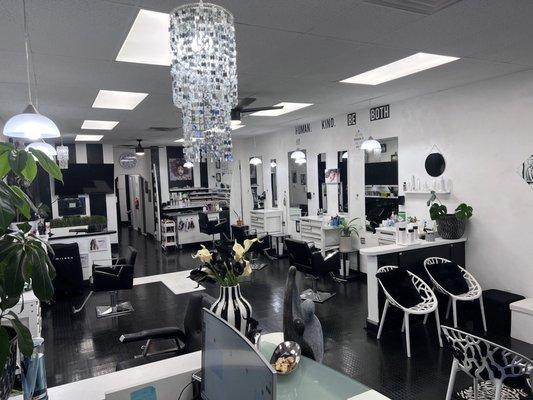 Entire salon