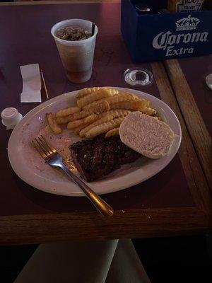 Steak dinner Thursday nights for $9.99!!