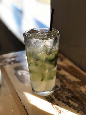 The Cucumber Cooler. Light and refreshing.