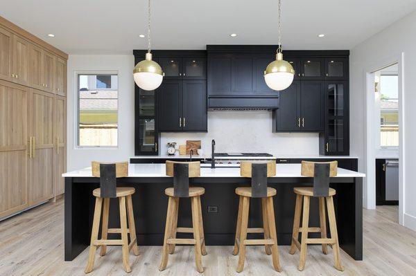 Custom Tharp cabinets in an inheritance quality home in Hilltop.