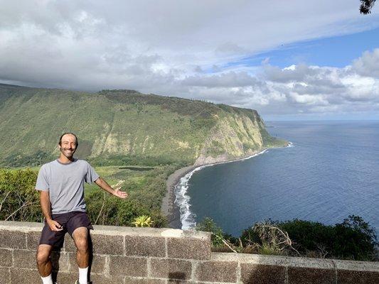 I made it to Waipi'o Valley Lookout!