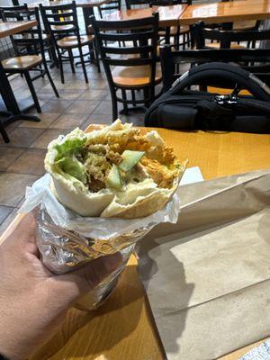 Chicken falafel combo