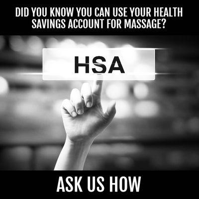 HSA Cards accepted