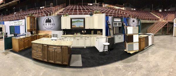 All set up and ready to go for the Canyon County Fall Home Show!