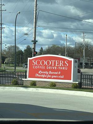 Scooters store sign