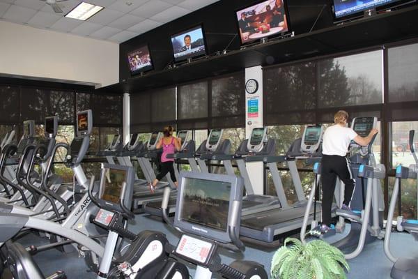 Cardio Equipment In The Fitness Center